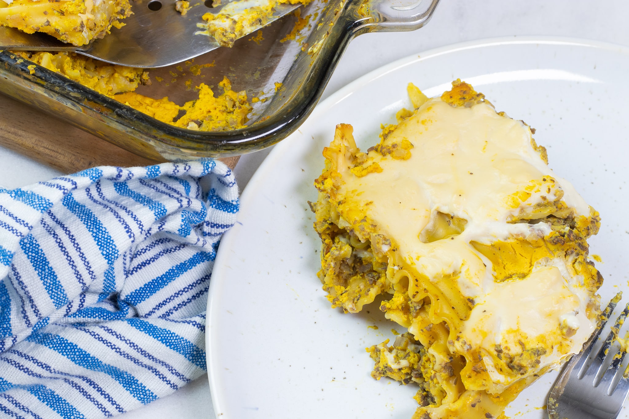 Vegan Cheesy Pumpkin Lasagna Bake - Vegan and Oil-free Recipes - ZardyPlants