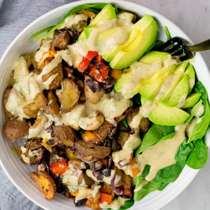 Vegan Air Fryer Breakfast Potatoes Entrees ZardyPlants