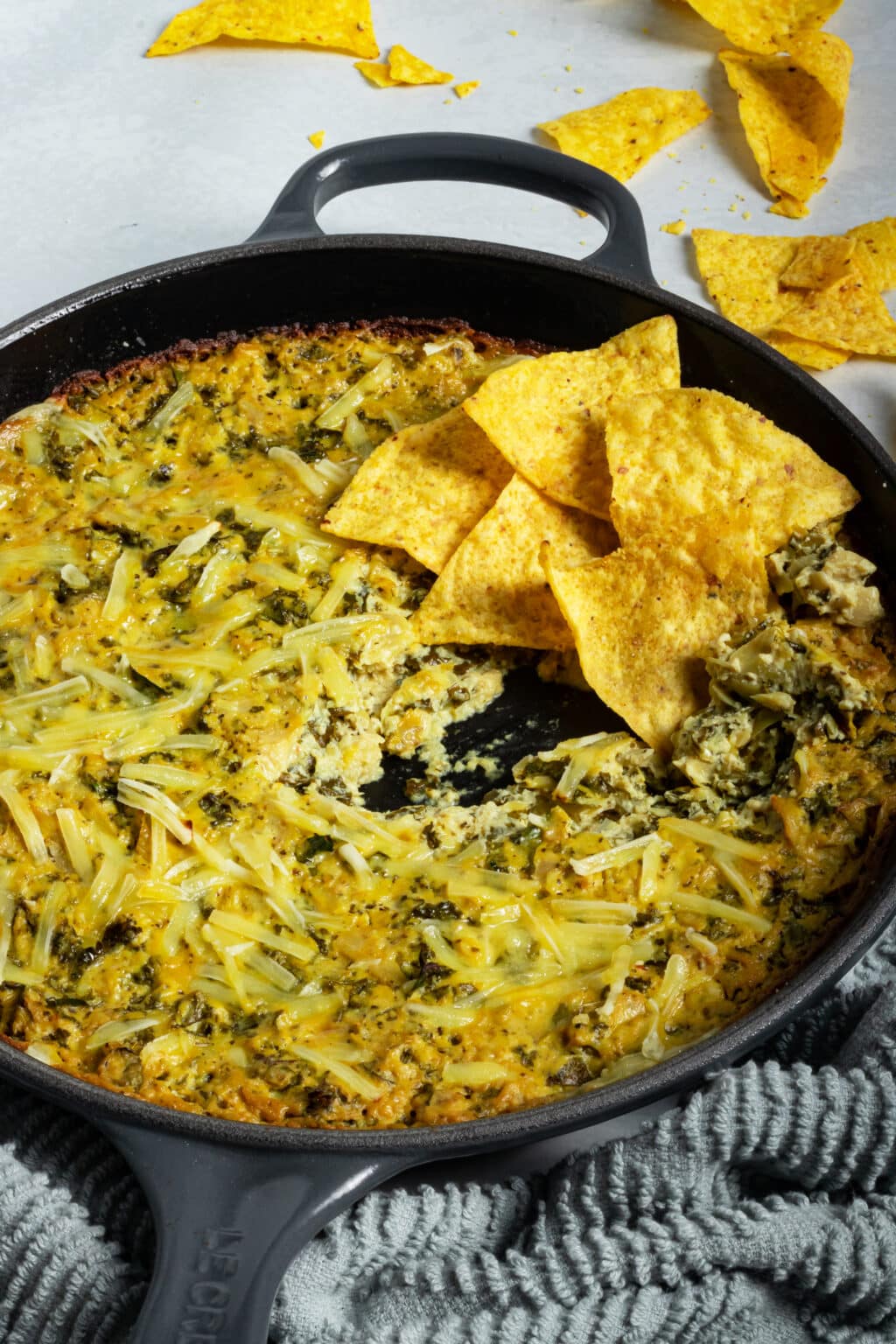 Vegan Kale Artichoke Dip Vegan and Oilfree Recipes ZardyPlants