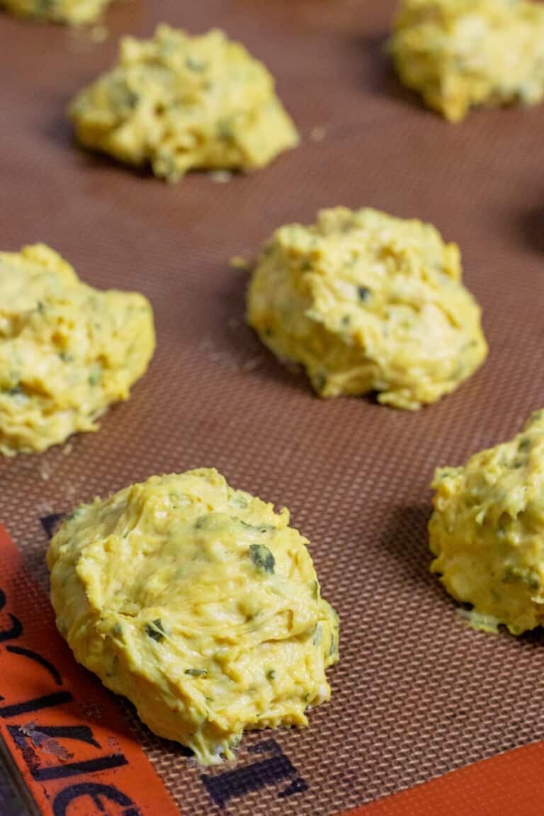 Vegan Cheesy Drop Biscuits Vegan and Oilfree Recipes ZardyPlants