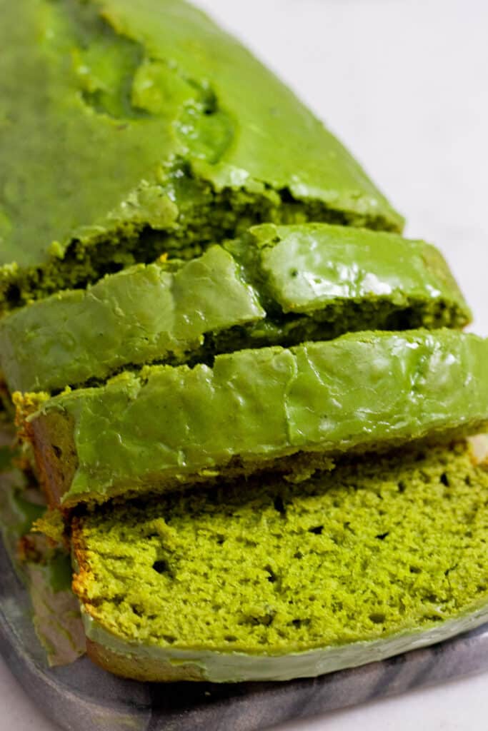 Gluten-Free Vegan Matcha Strawberry Cake - Rhian's Recipes