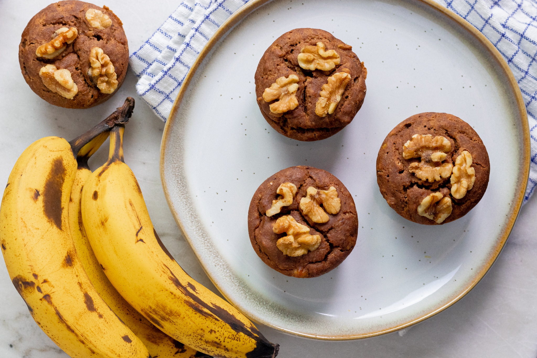 Vegan Chocolate Banana Muffins (Gluten-Free) - ZardyPlants