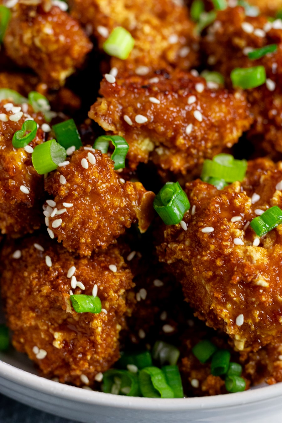 Vegan Glutenfree Teriyaki Cauliflower Wings ZardyPlants