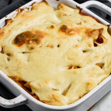 Vegan Baked Ziti with Nut-Free Cheese!
