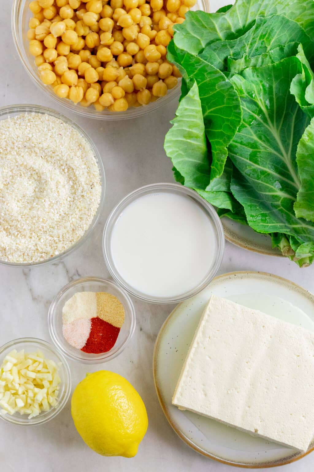 Vegan Cheesy Grits Breakfast Bowl with Crispy Chickpeas ZardyPlants