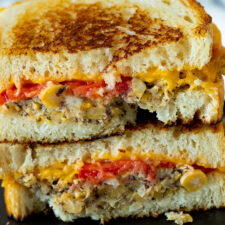 Easy Vegan Tuna Melt Sandwiches