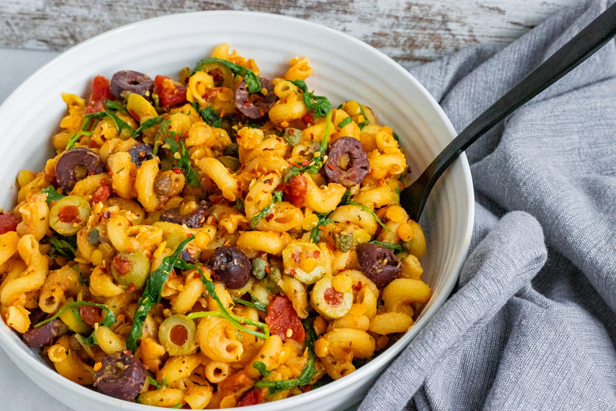 Vegan Puttanesca Pasta