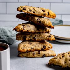 Vegan Chocolate Chip Scones