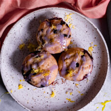 Vegan Lemon Blueberry Muffins