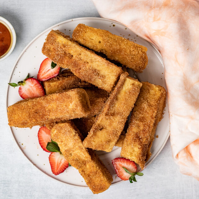 Vegan French Toast Sticks Vegan and Oilfree Recipes ZardyPlants