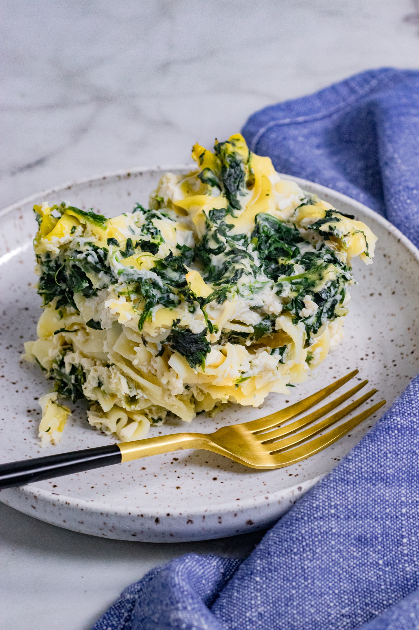 Vegan Spinach Noodle Kugel Vegan and Oilfree Recipes ZardyPlants