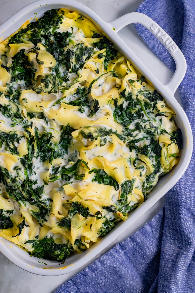 Vegan Spinach Noodle Kugel Vegan and Oilfree Recipes ZardyPlants