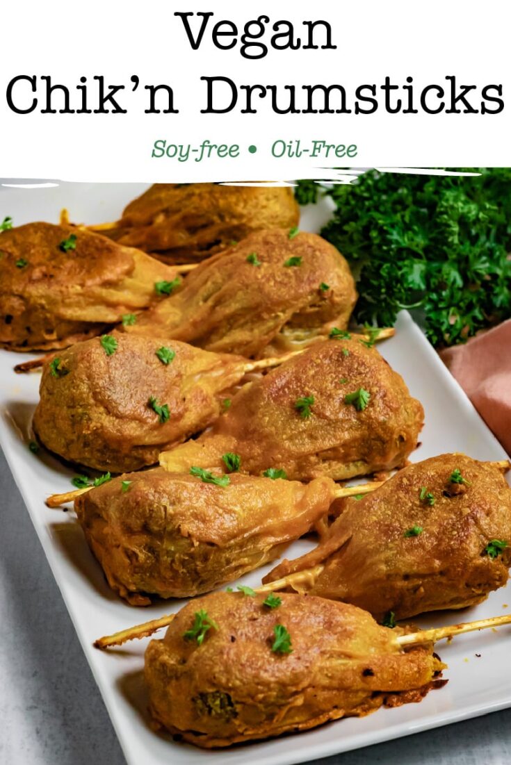 Vegan Drumsticks Vegan and Oilfree Recipes ZardyPlants