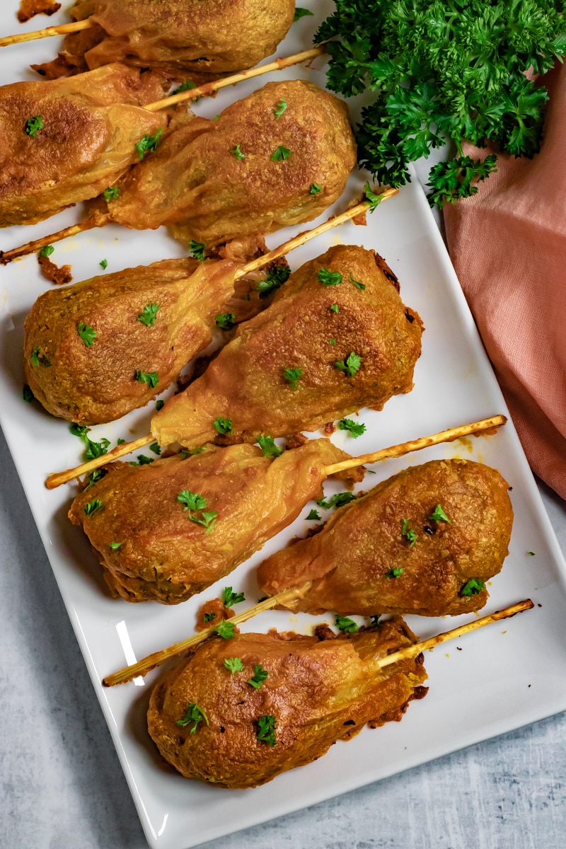 Vegan Drumsticks Vegan and Oilfree Recipes ZardyPlants