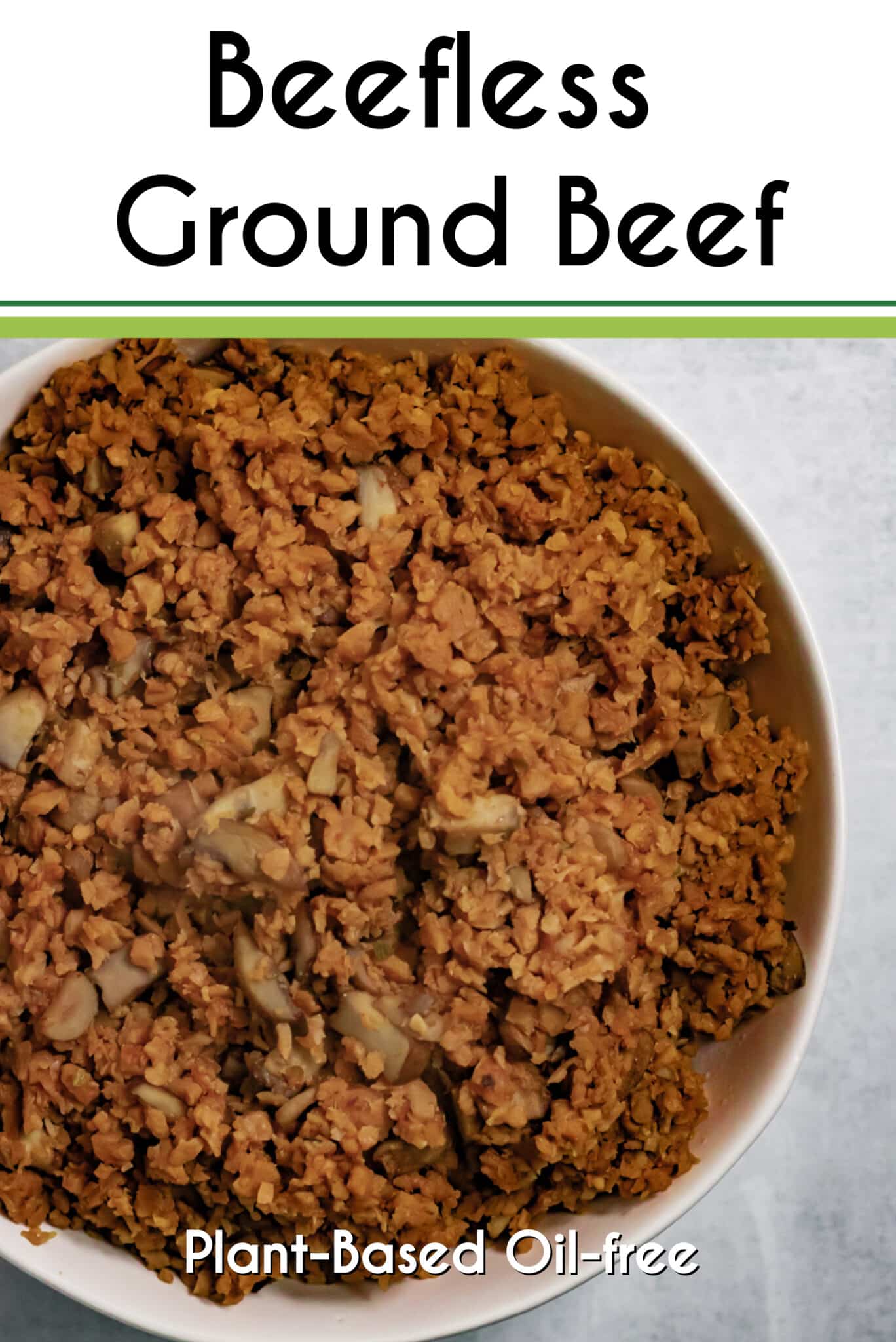 Meatless Crumbles Vegan and Oilfree Recipes ZardyPlants