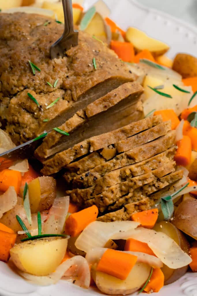 Seitan Turkey - Vegan and Oil-free Recipes - ZardyPlants