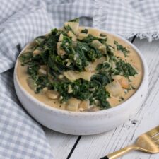 Vegan Creamed Kale
