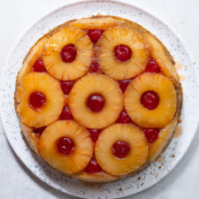 Vegan Pineapple Upside Down Cake