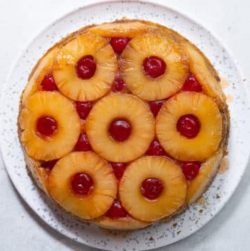 Vegan Pineapple Upside Down Cake - Desserts - Zardyplants