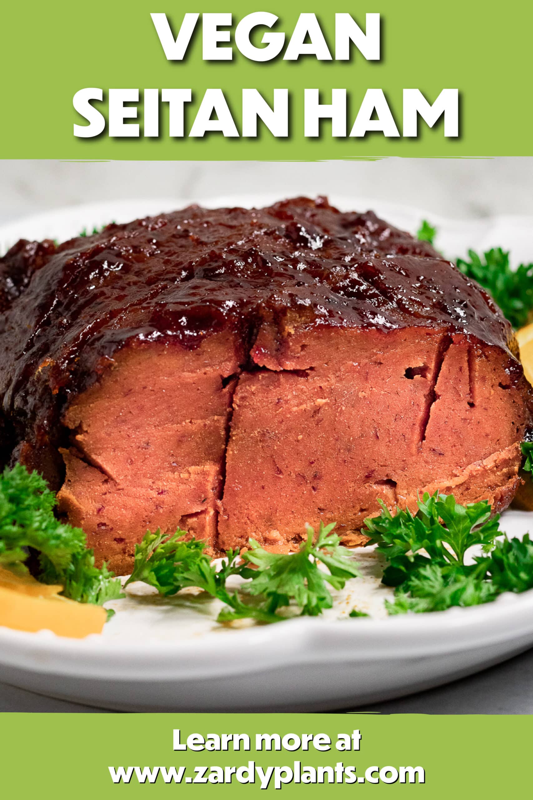 Vegan Ham Vegan and Oilfree Recipes ZardyPlants