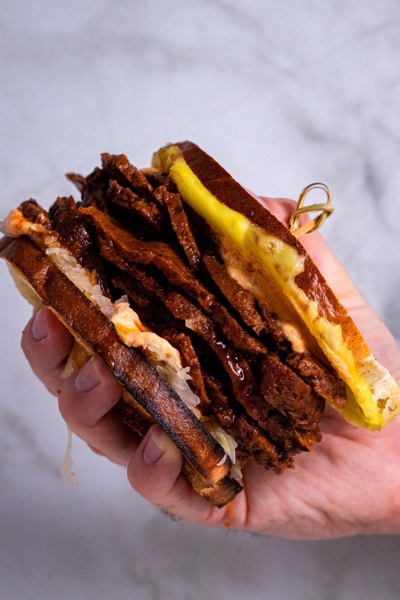 Vegan Pastrami Vegan and Oilfree Recipes ZardyPlants