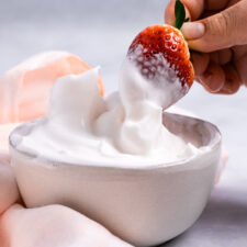 Aquafaba Whipped Cream