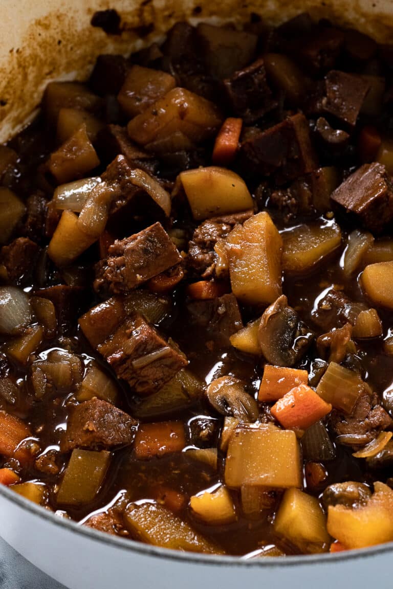 Vegan Beef Stew Vegan and Oilfree Recipes ZardyPlants