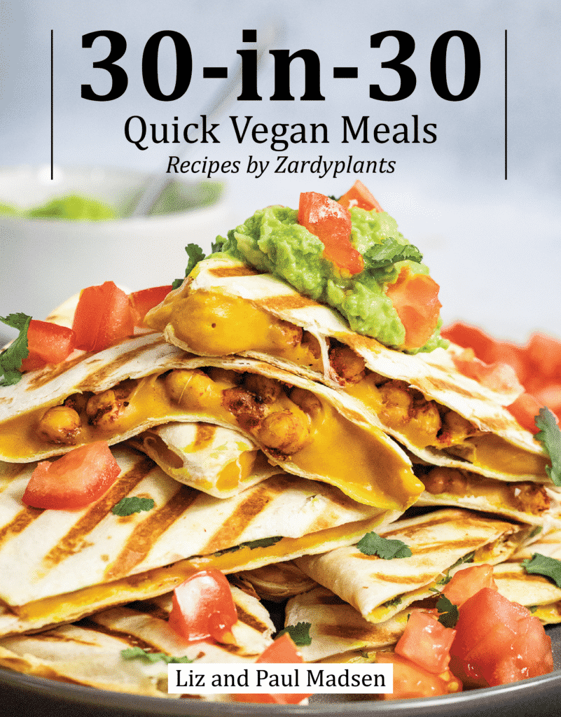 Vegan recipe ebook cover