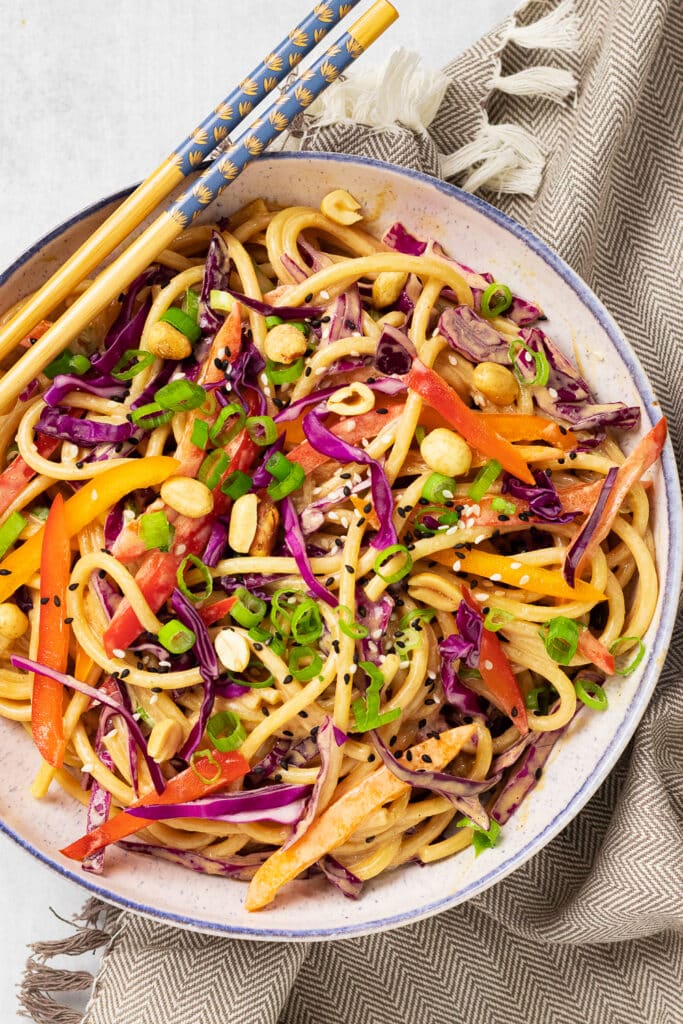 Vegan Peanut Noodles