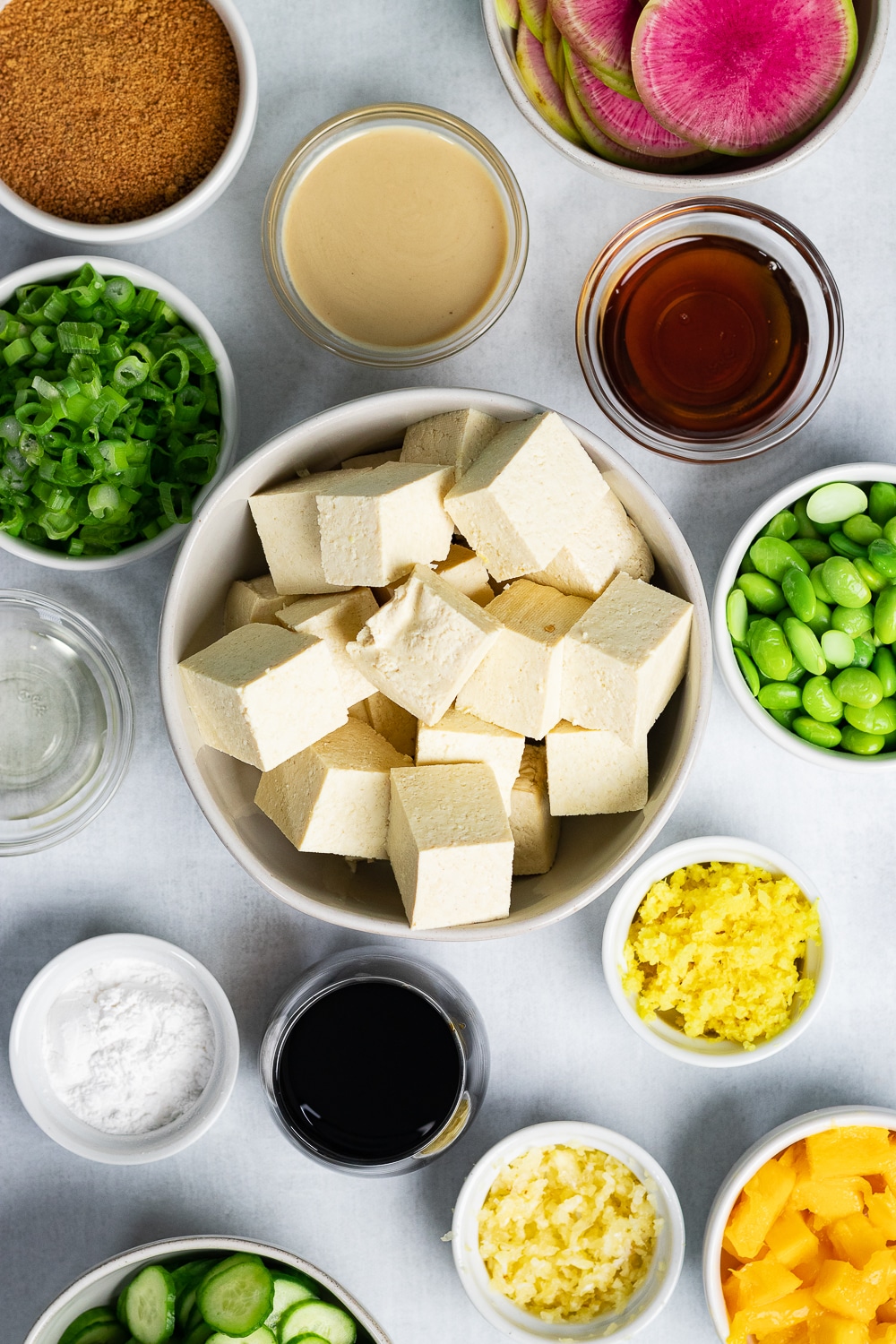 Tofu Poke Bowl - Vegan and Oil-free Recipes - ZardyPlants
