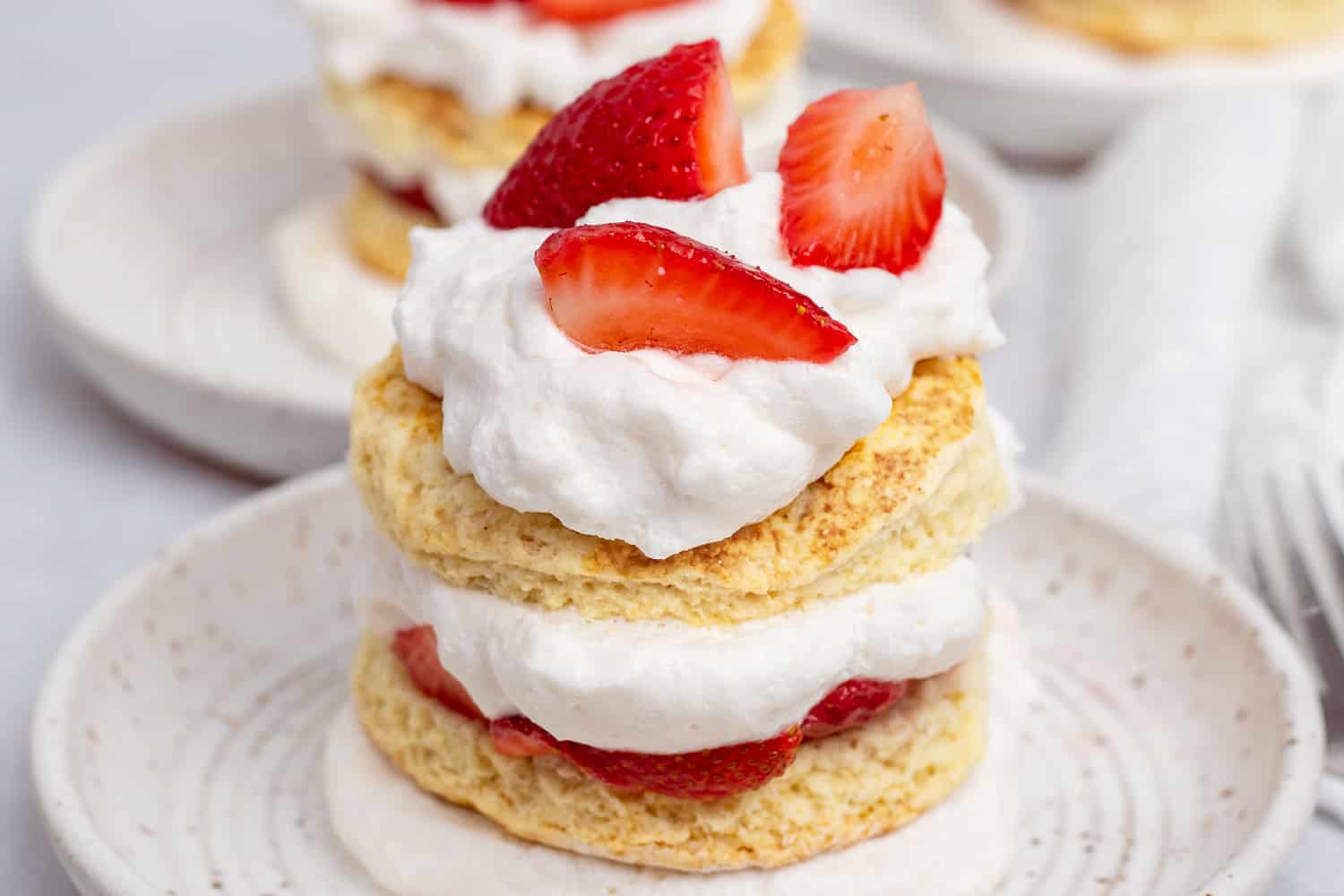 Vegan Strawberry Shortcake - Desserts - ZardyPlants