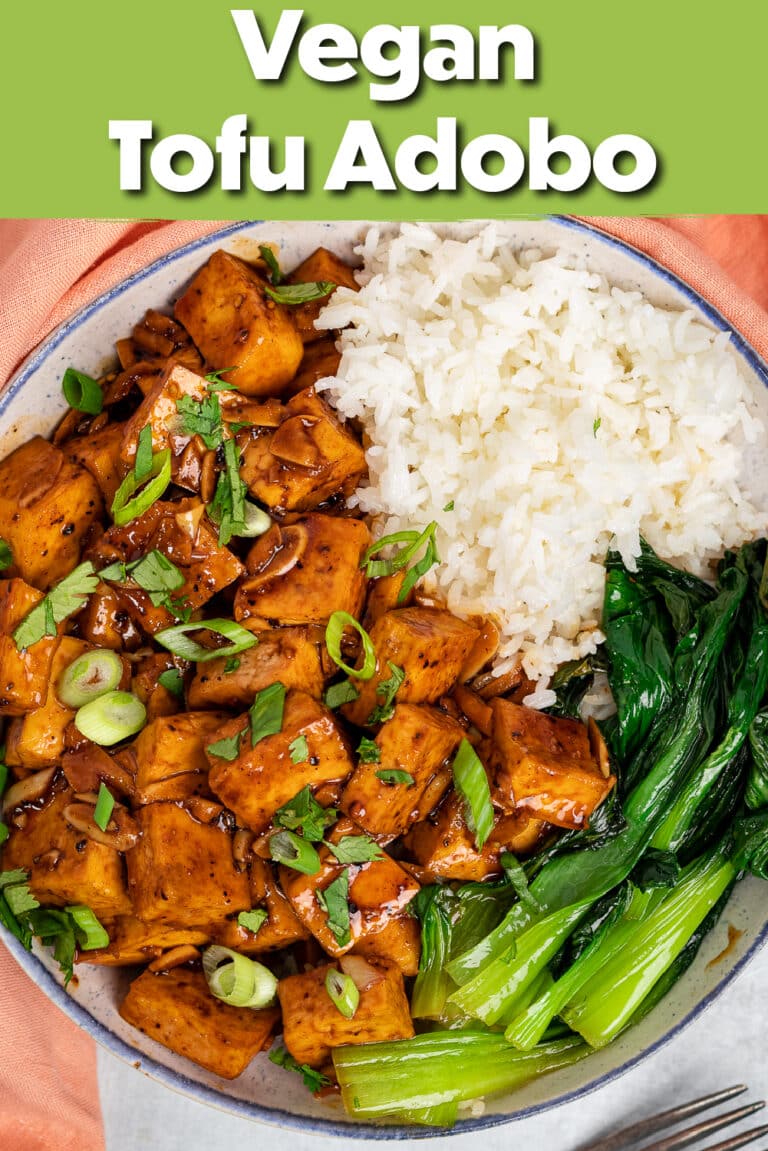 Tofu Adobo Vegan and Oilfree Recipes ZardyPlants