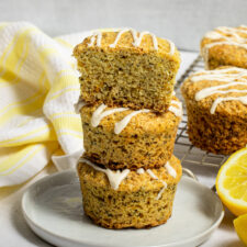 Vegan Lemon Poppyseed Muffins