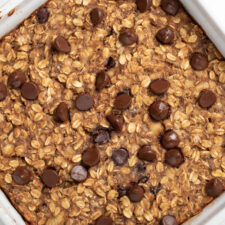 Banana Bread Vegan Baked Oats Recipe