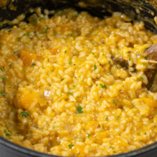 Vegan Butternut Squash Risotto