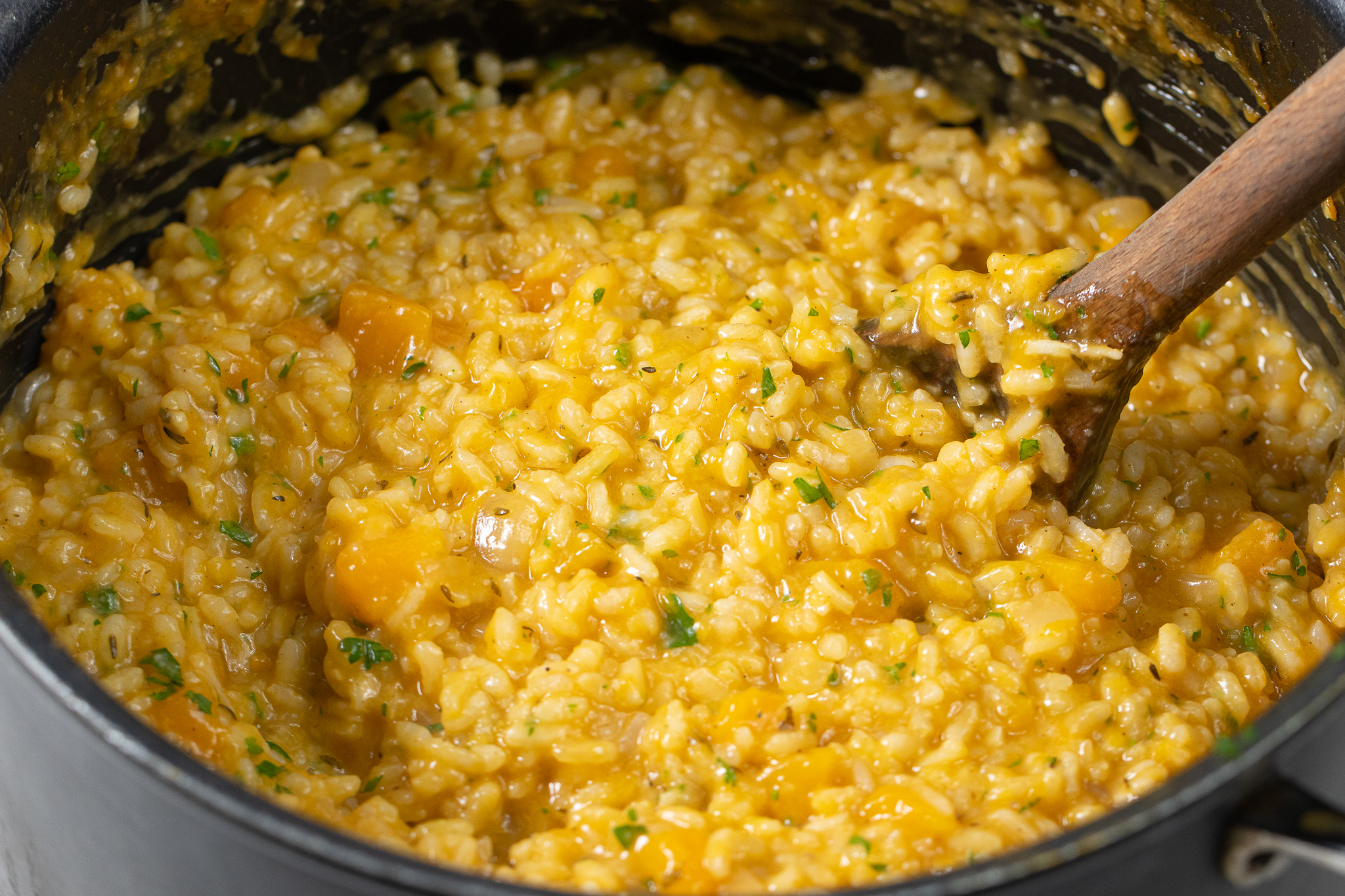 Vegan Butternut Squash Risotto