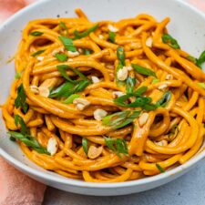 Vegan Peanut Noodles