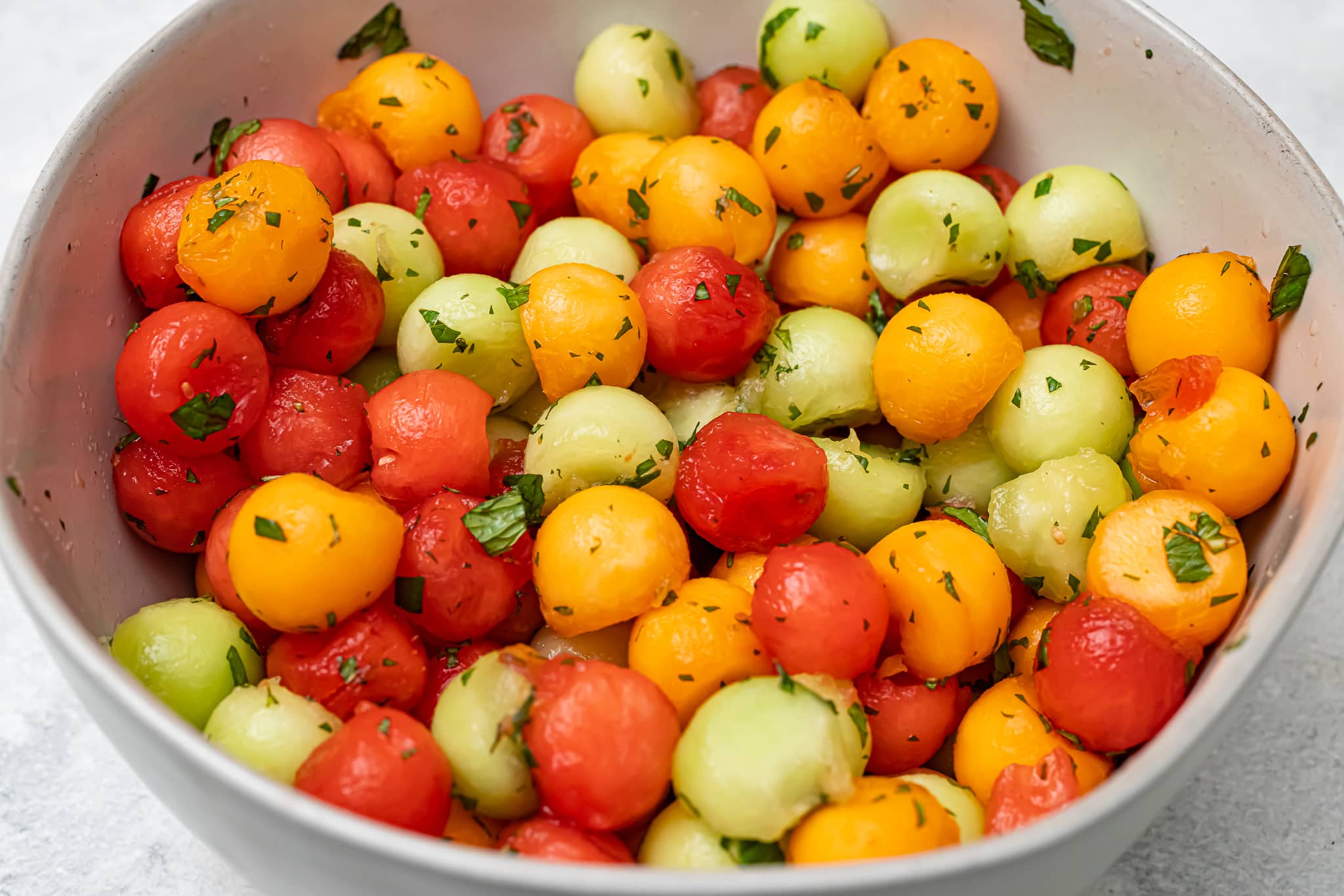 Easy Melon Salad - ZardyPlants