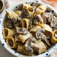 Miso Mushroom Pasta