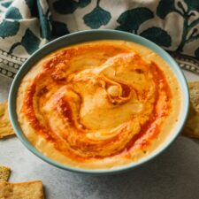 Spicy Harissa Whipped Tofu Dip-image