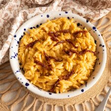 Creamy Vegan Orzo