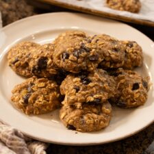 Easy Vegan Chocolate Chip Oatmeal Cookies Recipe